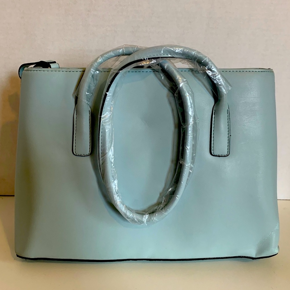 Aquamarine handbag